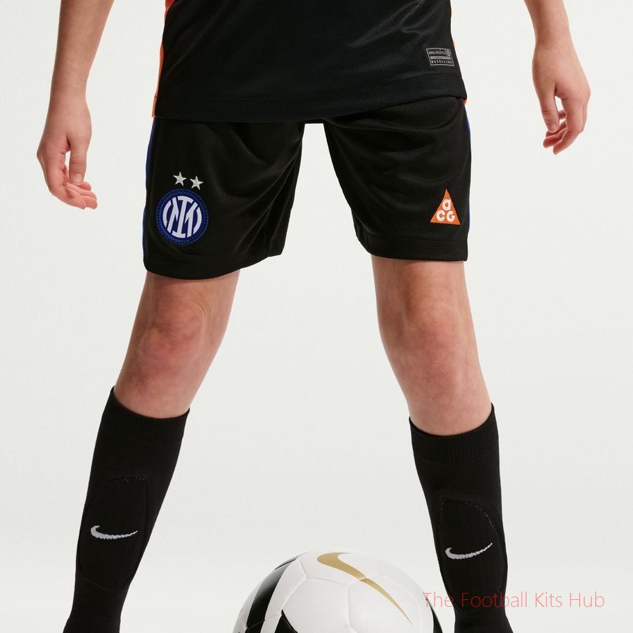 Inter Milan X ACG Fourth Shorts 2025/26 Kids