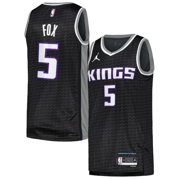 De'Aaron Fox SAC Elite Basketball Jersey - Reasonable Price