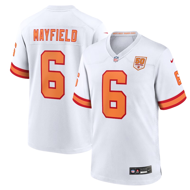 None Baker Mayfield 76 TB Buccaneers Iconic Authentic Jersey