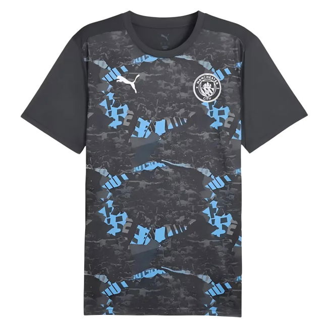 2024-2025 Man City Prematch SS Jersey (Strong Gray) | Professional