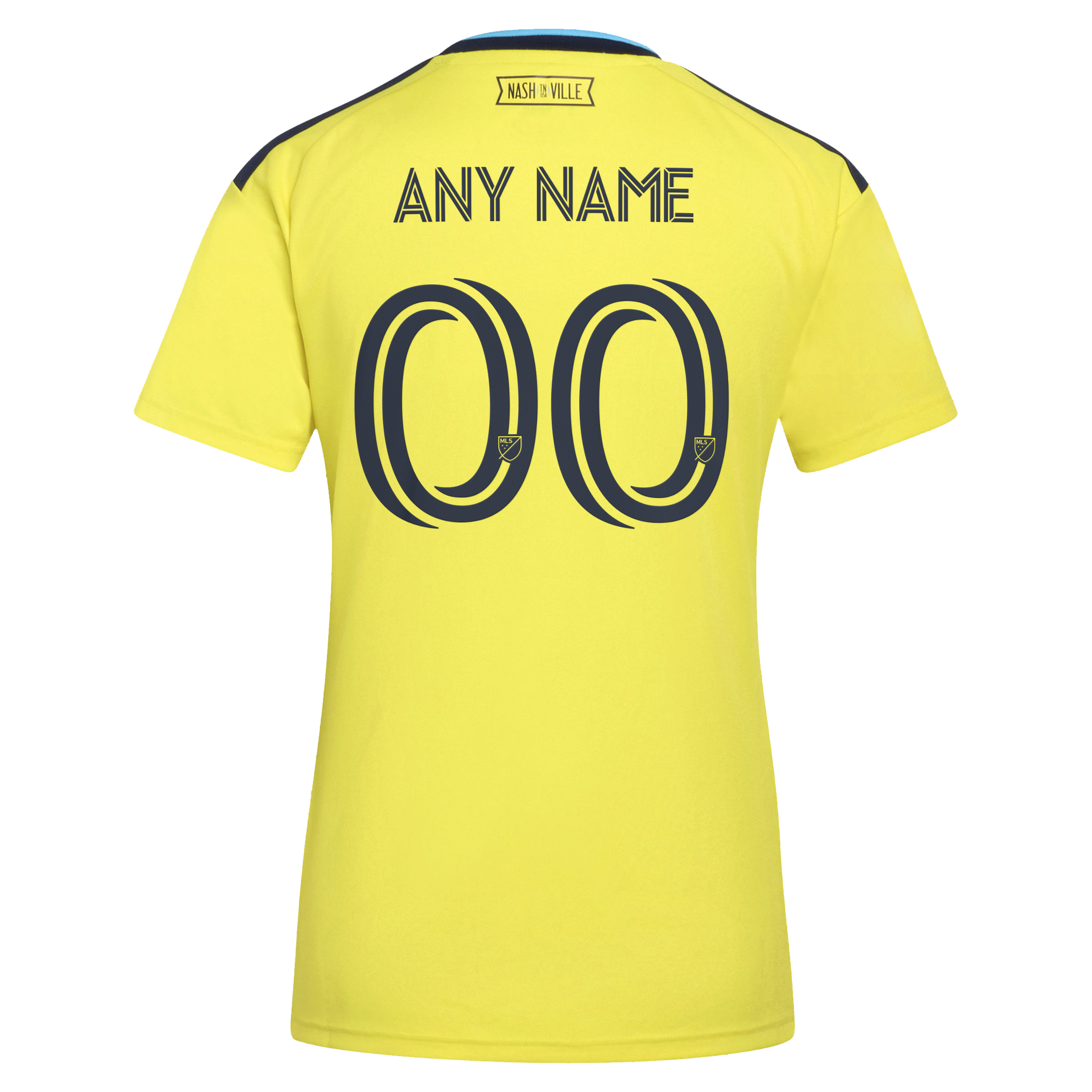 [JED] Nashville SC Women's 2026 The Reverb Kit Replica Custom Jersey - Yellow