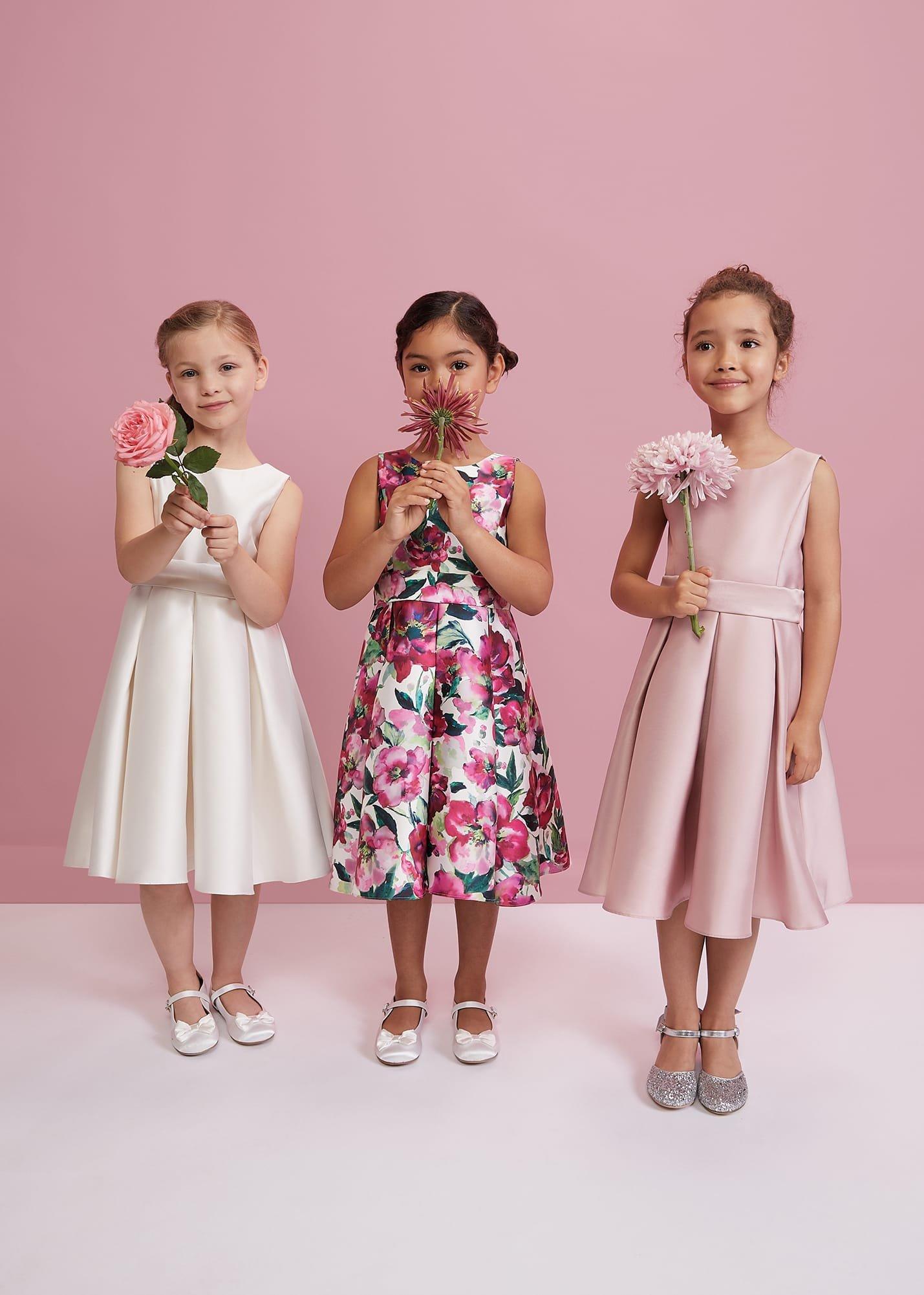 Melody Ivory Satin Dress