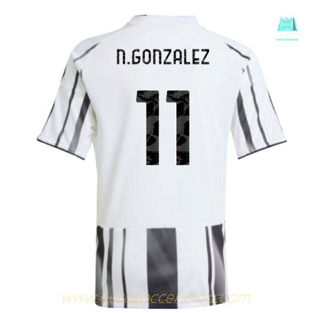 2025-2026 Juventus Home Shirt (Kids) (N.Gonzalez 11)