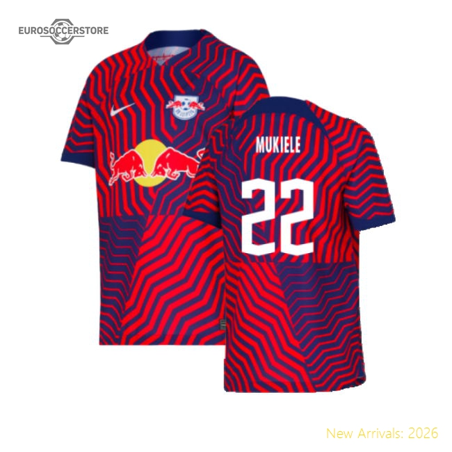 2023-2024 Red Bull Leipzig Away Shirt (kids) (mukiele 22)
