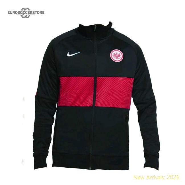 2020-2021 Eintracht Frankfurt I96 Anthem Training Jacket (black)
