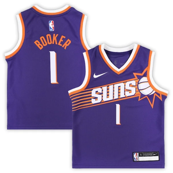 Devin Booker PHX Swingman Jersey - genuine fashionable - Icon Edition