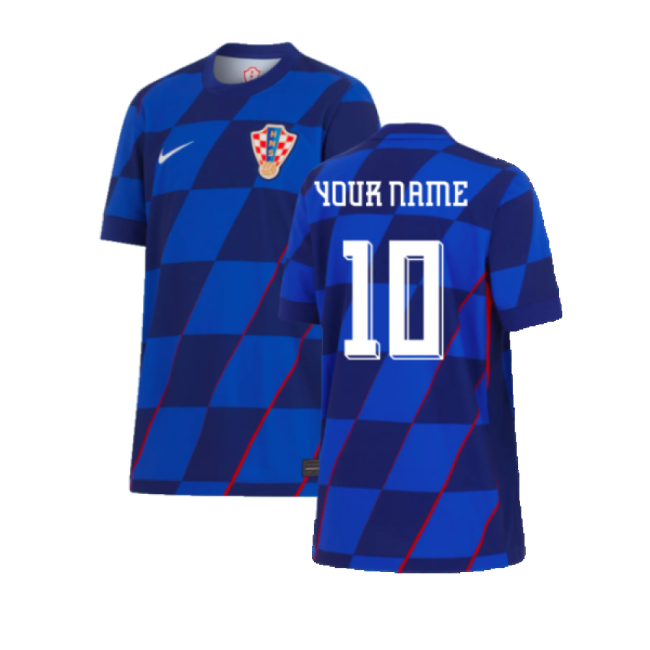 Genuine Copy Croatia Away Supporter Kit for Kids