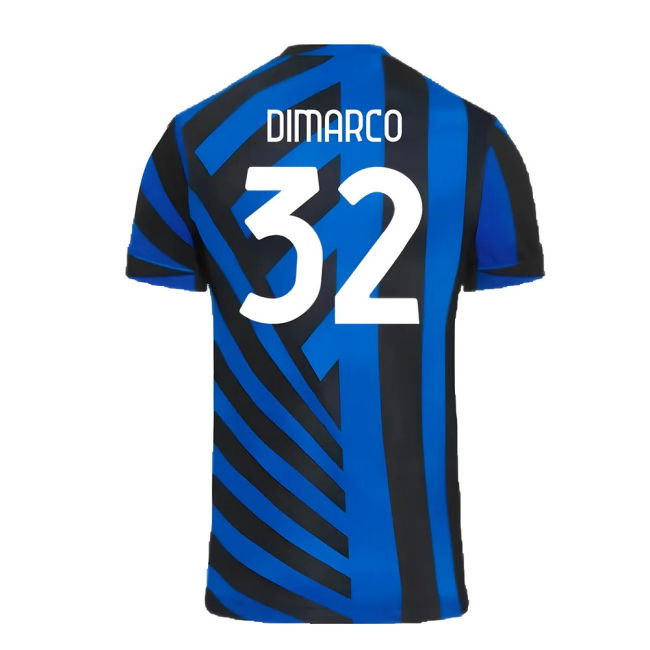 2024-2025 Inter Milan Home Shirt (Dimarco 32) Reinforced Seams