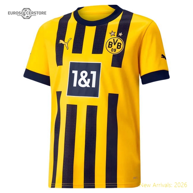 Borussia Dortmund Home Shirt (Kids) 2022-2023 Fan Edition
