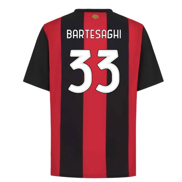 [DDJ] 2026-2027 AC Milan Home Shirt (Bartesaghi 33)