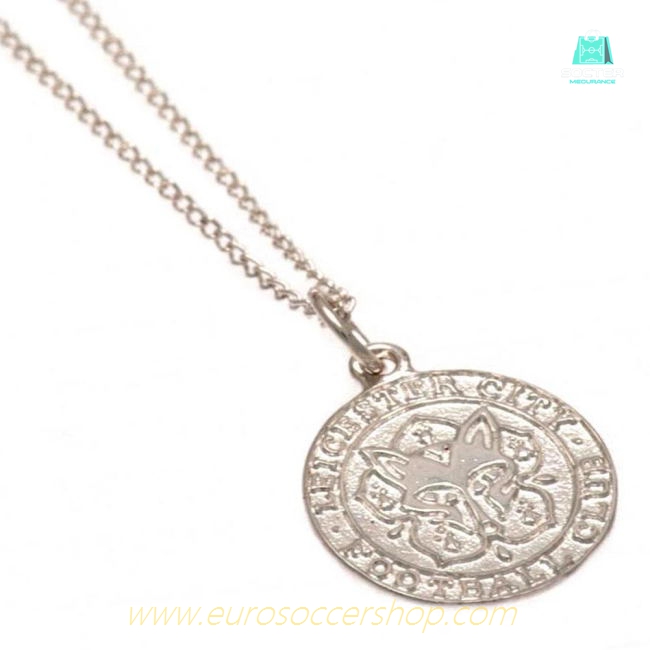 Leicester City FC Sterling Silver Pendant & Chain