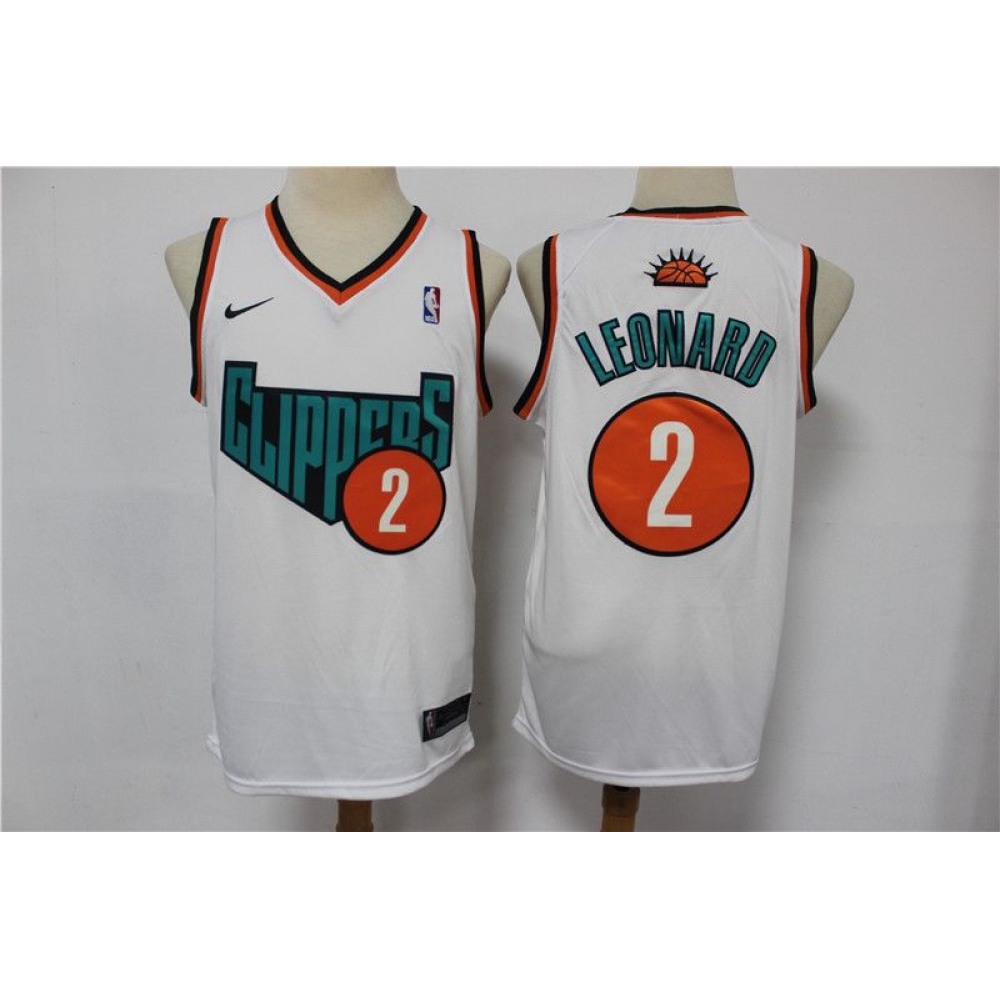 Kawhi Leonard2 White Jersey - Game Day Essential