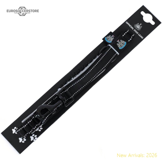 Premium Newcastle United Fc Reflective Dog Lead - Match Day Jersey