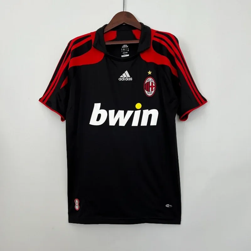 Cheap 2007-2008 AC Milan Third retro kit
