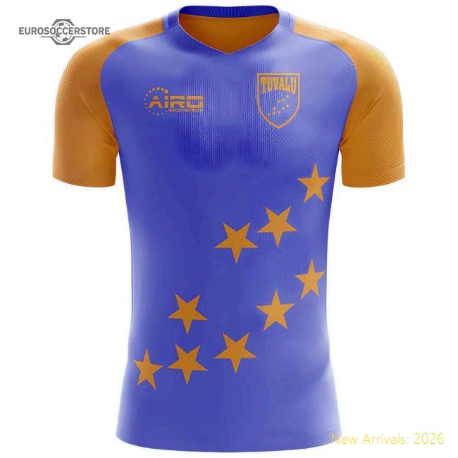 Tuvalu Home Concept Football Kit 2025-2026 Fan Collection Jersey