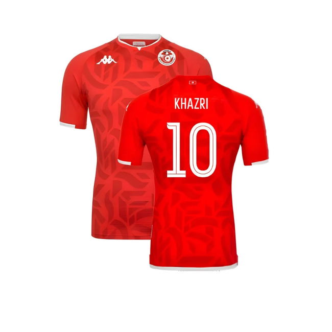 Match Replica Tunisia Home Supporter Shirt (Adults) (Khazri 10)