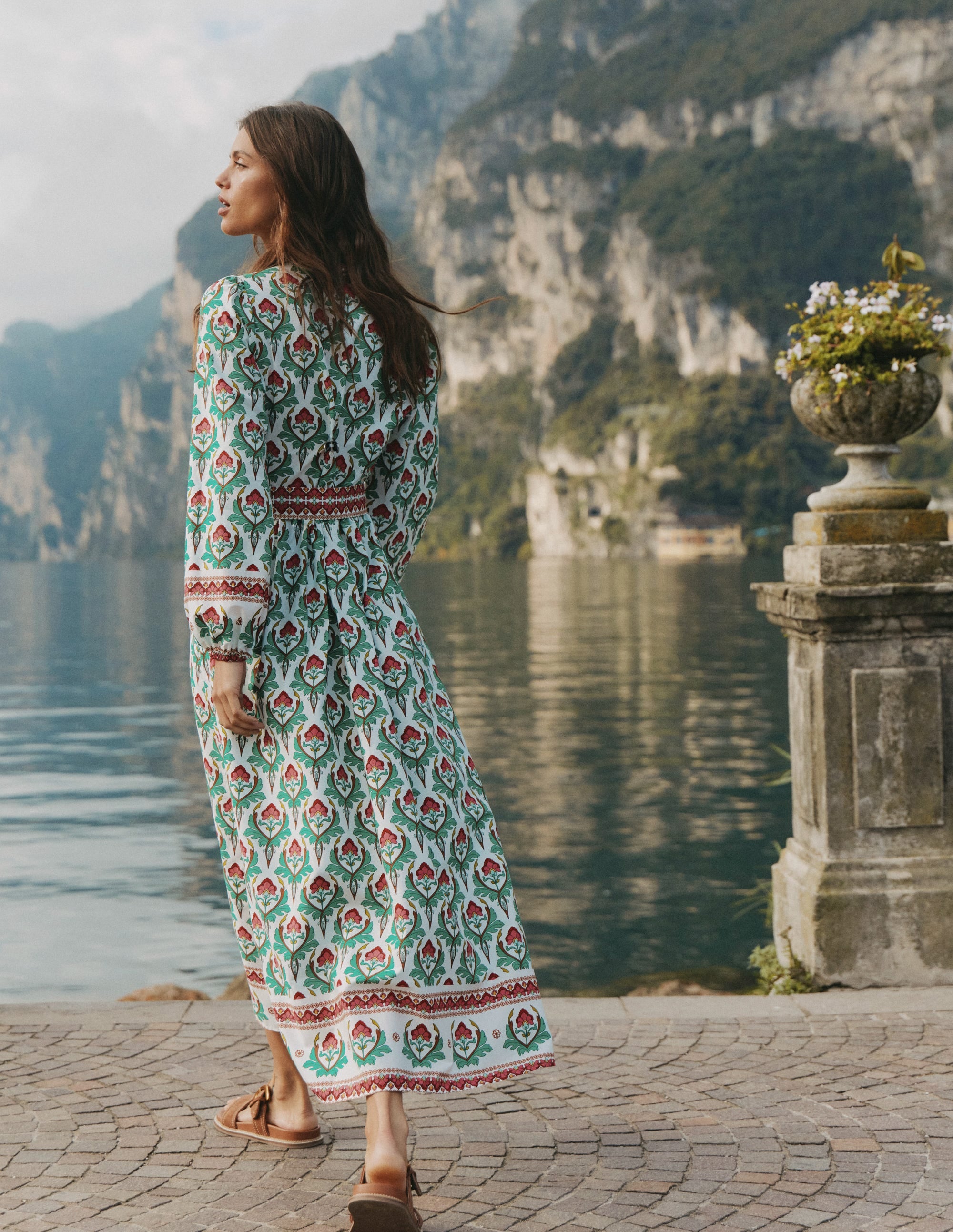 Cary Cotton Midi Dress