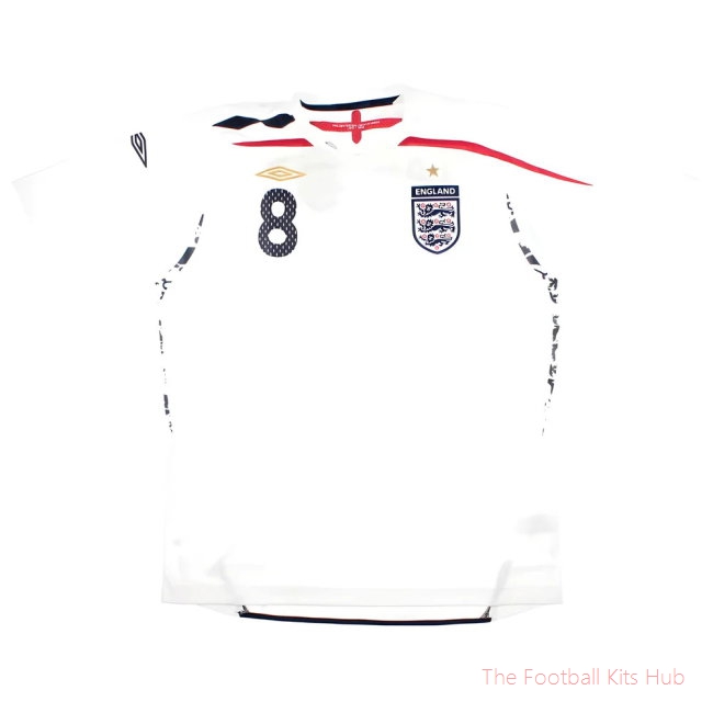 England 2007-09 Home Shirt (XL) Lampard #8 (Fair)