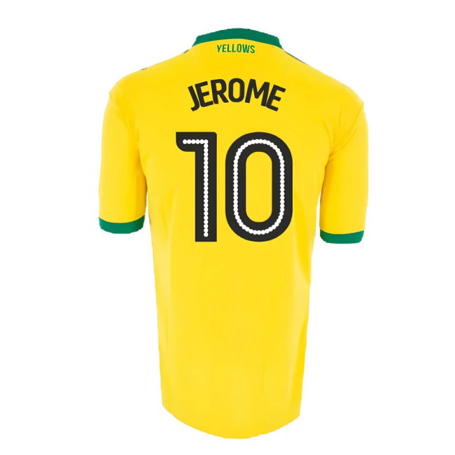 Norwich City 2016-17 Home Shirt ((Good) XXL) (Jerome 10)