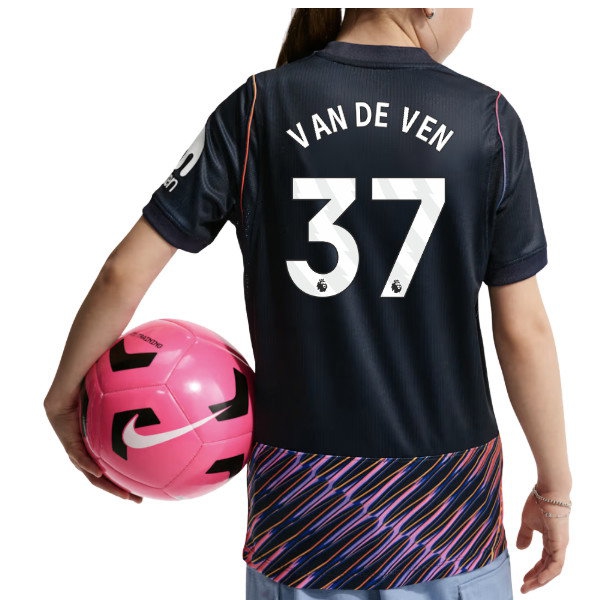 [DDJ] 2026-2027 Tottenham Away Shirt (Kids) (Van De Ven 37)