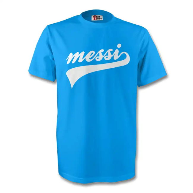 World-Class Performance-Driven Lionel Messi Argentina Signature Tee
