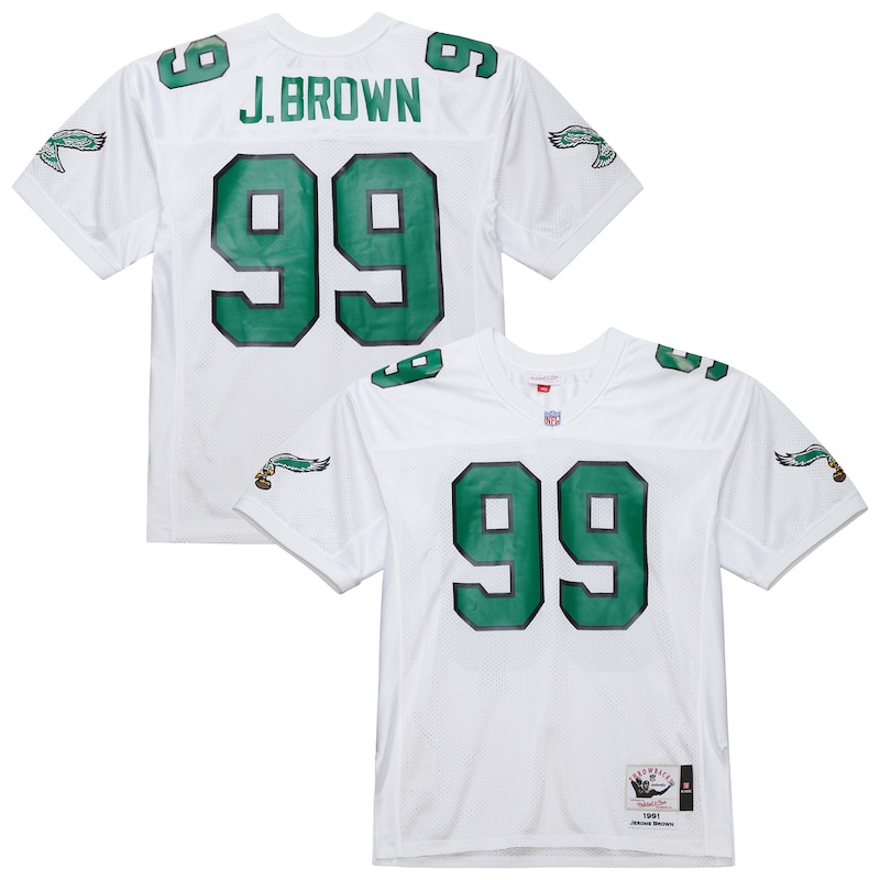 None Jerome Brown PHI Eagles Classic Genuine Jersey Game Day Wear