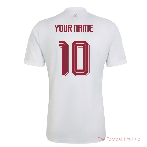 Replica Breathable Qatar 2026-2027 Away Shirt (Your Name)