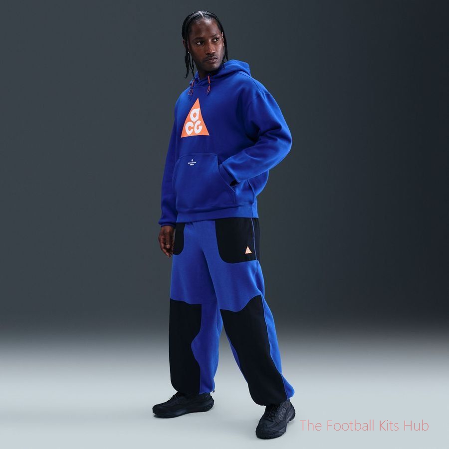 Inter Milan X ACG Hoodie Therma-FIT Pullover 4th - Hyper Blue/Safety Orange/White