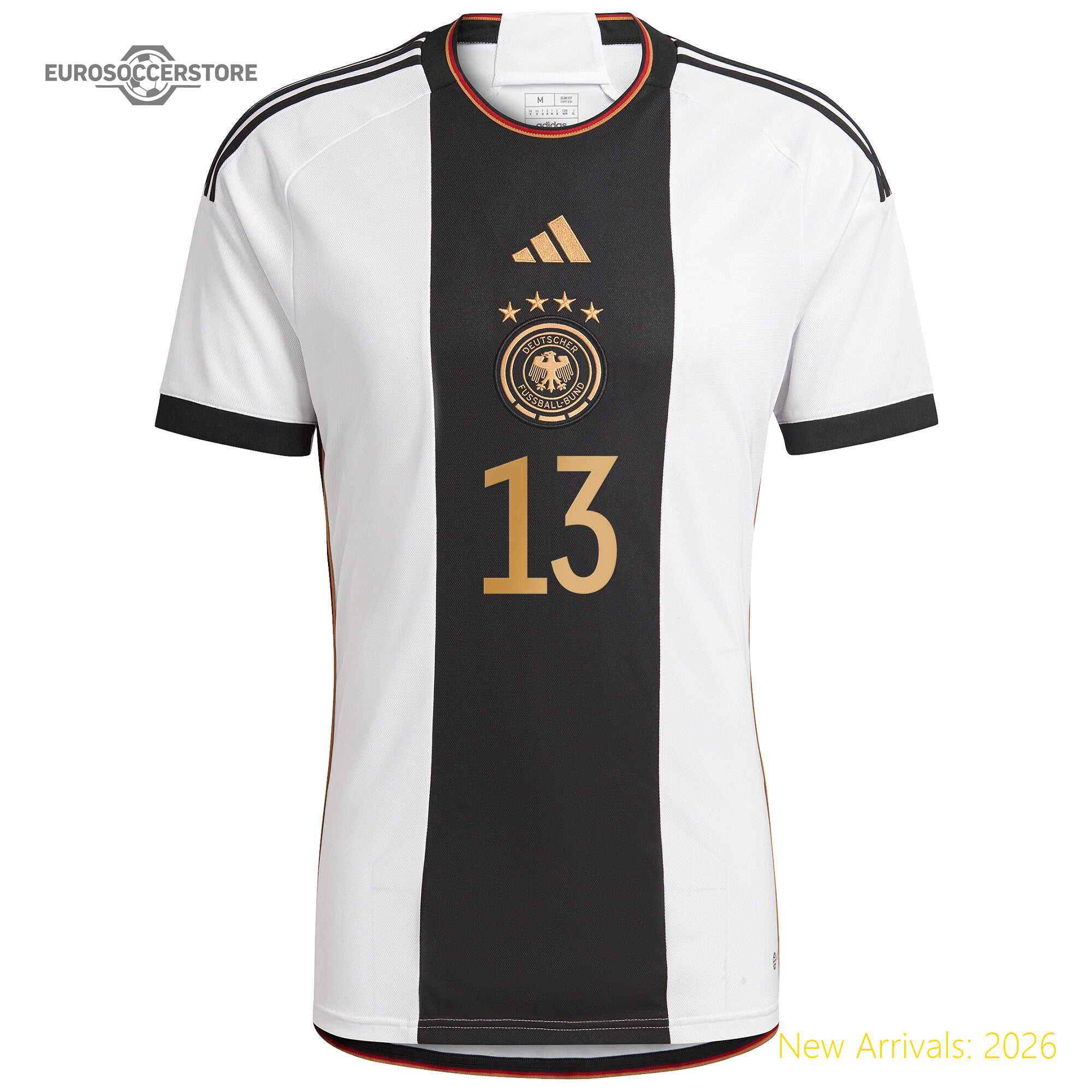 Officially Licensed Sleek Design Men Ger Team Superior Home Jersey