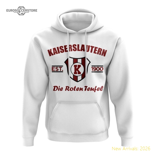 Kaiserslautern Established Football Hoody (white) - Fan Collection