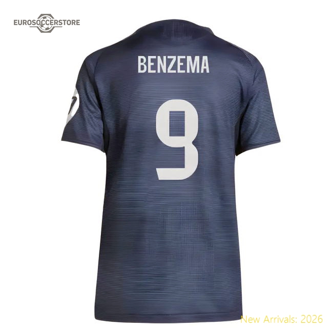 Football Team Ladies Benzema Modern Jersey Aeroready Moisture-wicking
