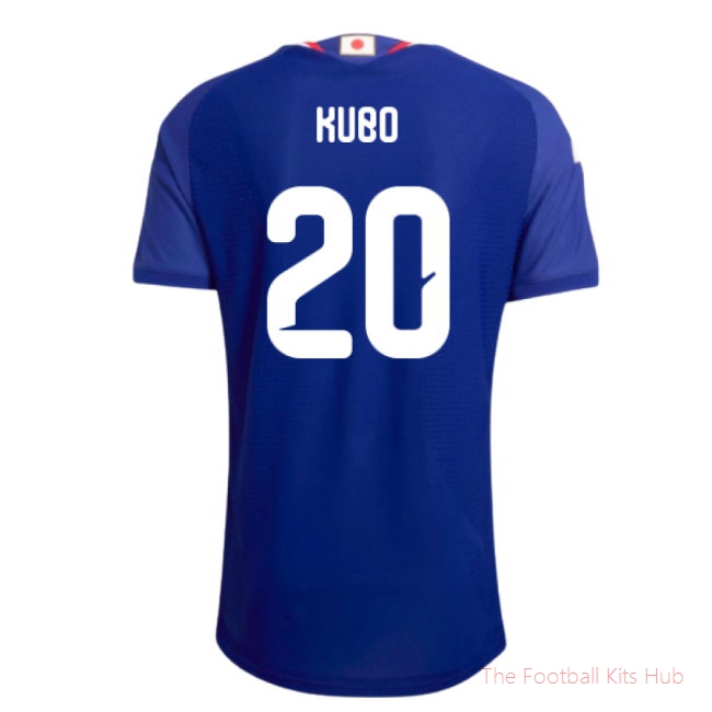 2026-2027 Japan Authentic Home Shirt (Kubo 20)