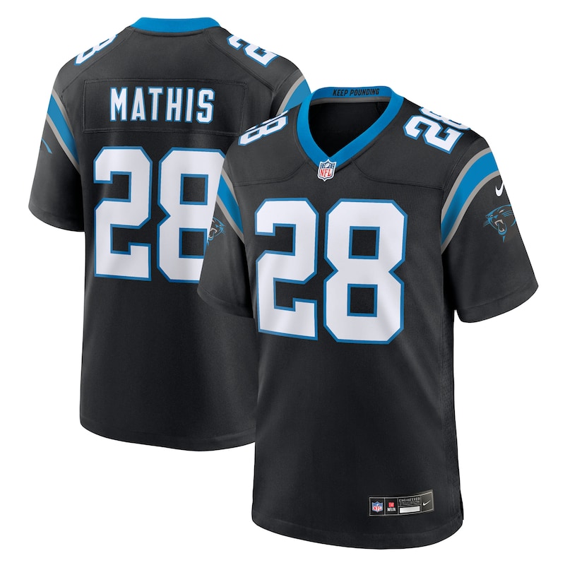 None Damarri Mathis CAR Panthers Timeless Professional Jersey
