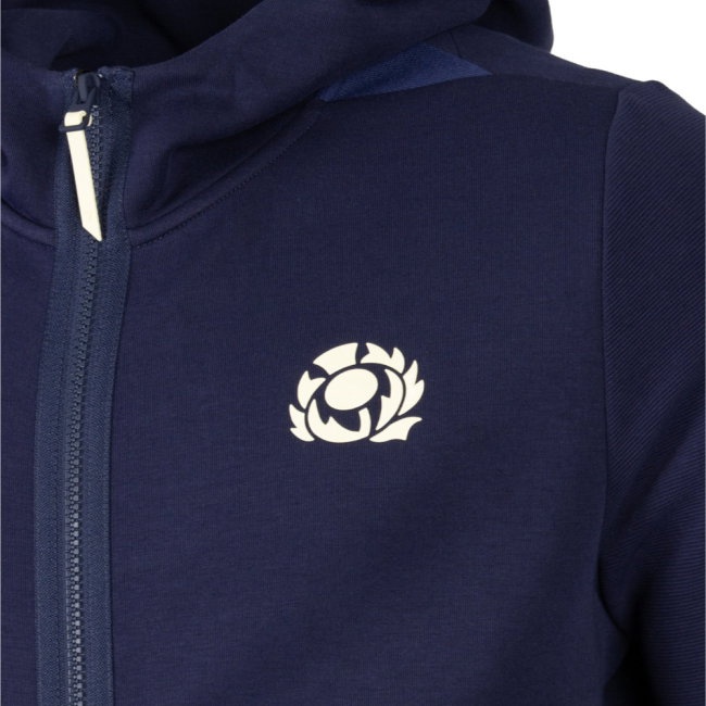 [SPK] 2026 2027 Scotland Rugby Ath Travel Full Zip Hoody Apparel (Navy)