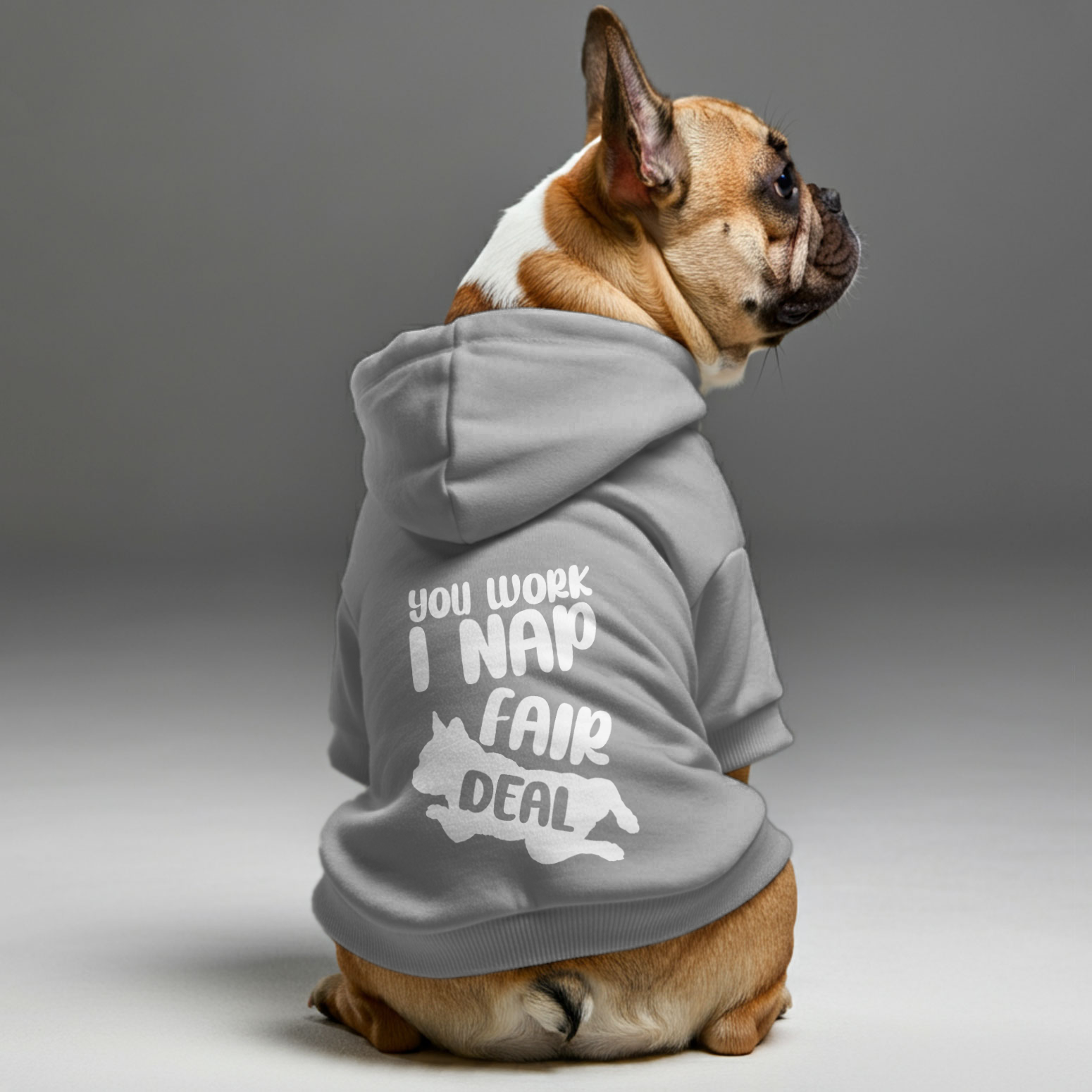 French Bulldog You Work, I Nap, Fair Deal Personalized French Bulldog