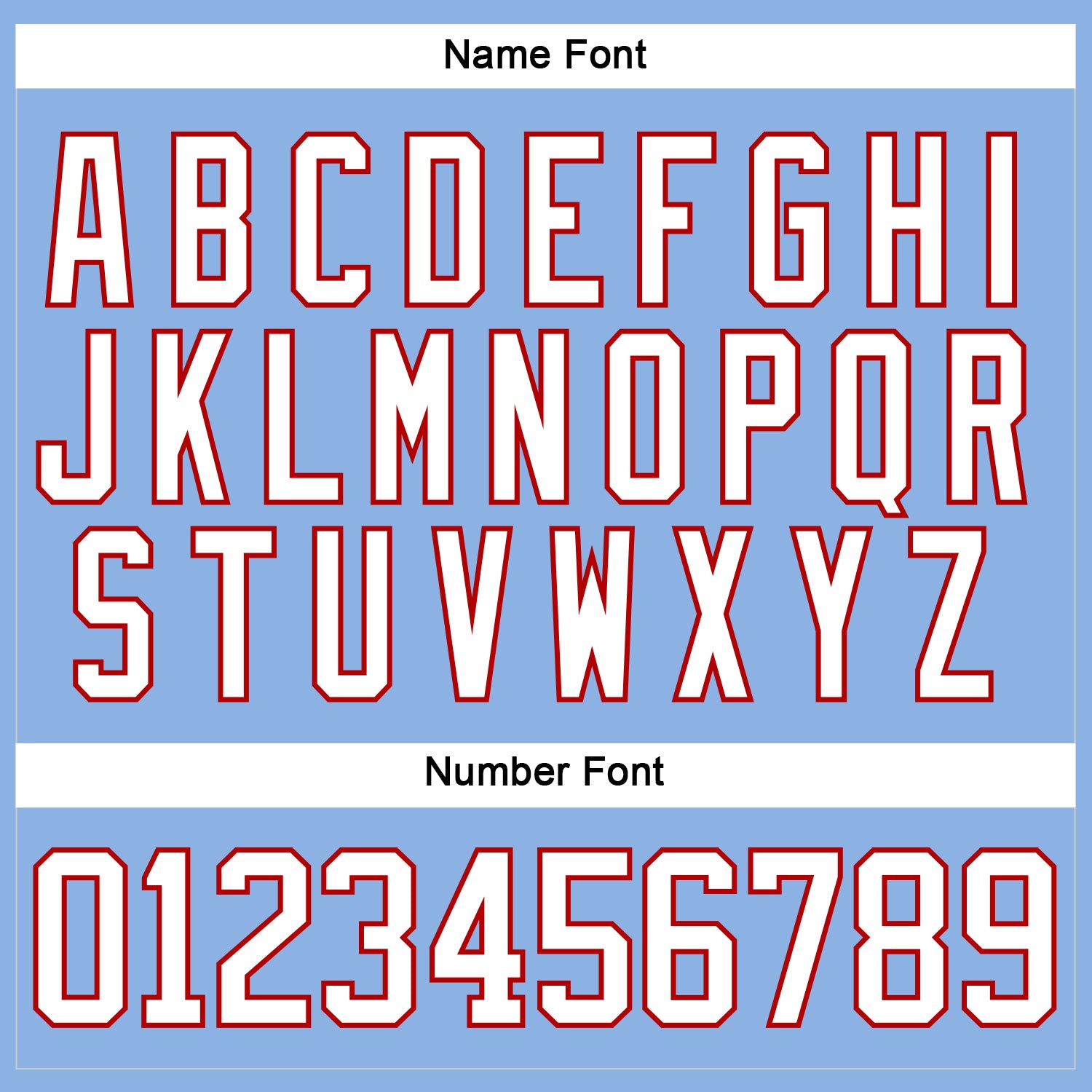 Custom Light Blue White-Red Hockey Lace Neck Jersey