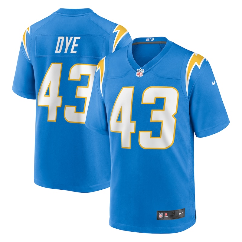 None Troy Dye Los Angeles Chargers Dynamic Team Spirit Wear for NFL Fa