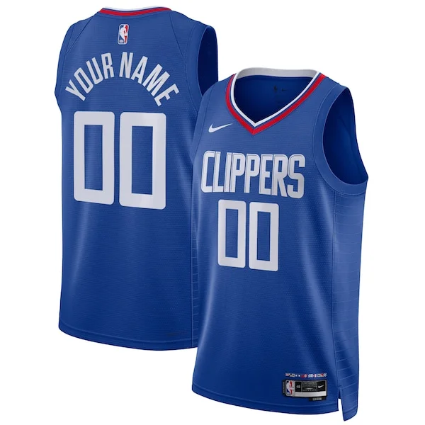 LA LAC Elite Basketball Jersey - Best Value - Official NBA Merchandise
