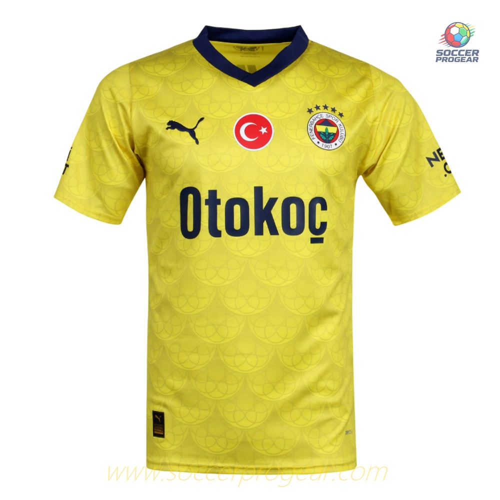 Fenerbahce Away Soccer Team Jersey 2023 2024