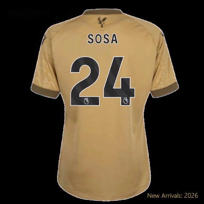 2025-2026 Crystal Palace Third Shirt (Womens) (Sosa 24)
