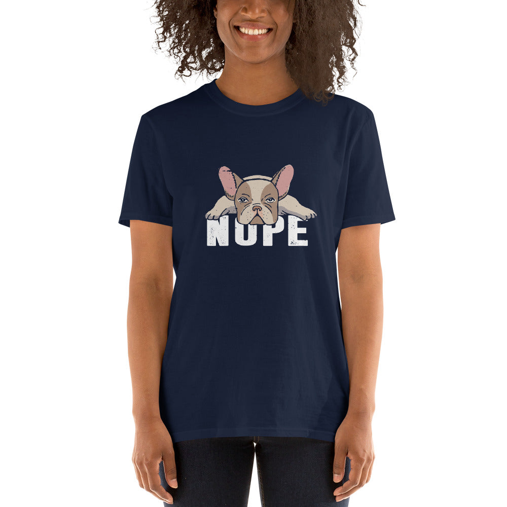 Culture-Inspired Nope - Short-sleeve Unisex T-shirt for Home Use