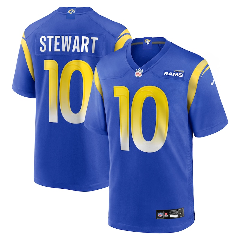 None Josaiah Stewart Star Player LA Rams Great Value Jersey Football A