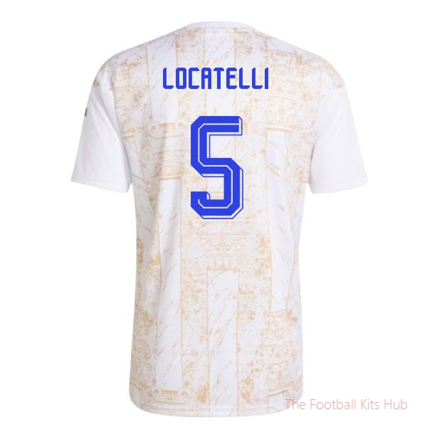 Supporters Italy 2026-2027 Home Pre-Match Shirt (Locatelli 5)