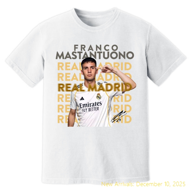 Real Madrid T-shirt - Authentic Fan Edition - Soccer Jersey