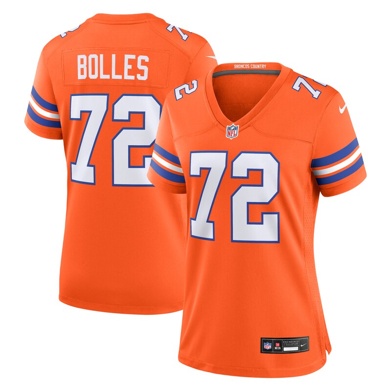 None Garrett Bolles DEN Broncos Retro Budget-Friendly Jersey