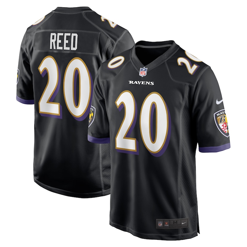 None Ed Reed Baltimore Ravens Vintage Fan Apparel Game Day Wear