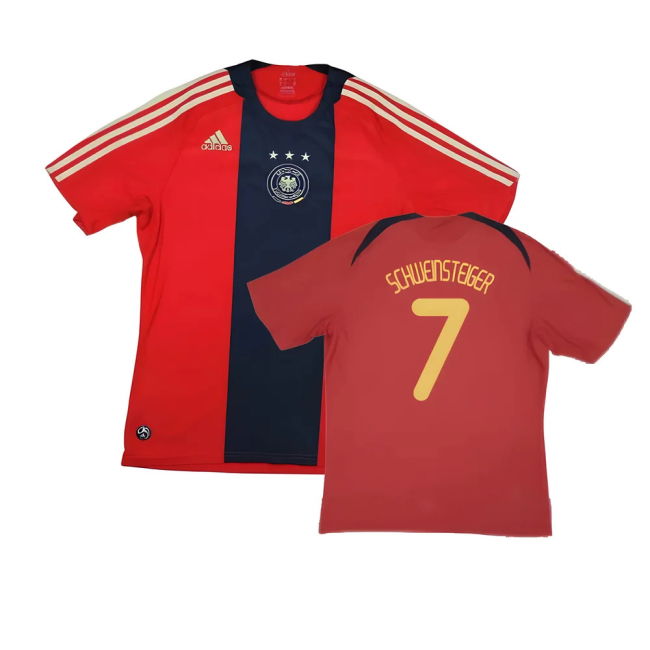 Germany 2008-10 Away Shirt ((Excellent) XXL) (SCHWEINSTEIGER 7)