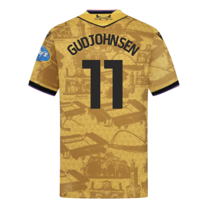 2025-2026 Blackburn Rovers Away Shirt (Gudjohnsen 11)