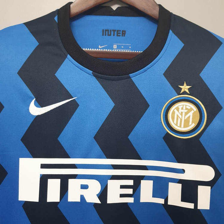 Official Inter Milan 20-21 Home Blue Soccer Jersey Football Shirt