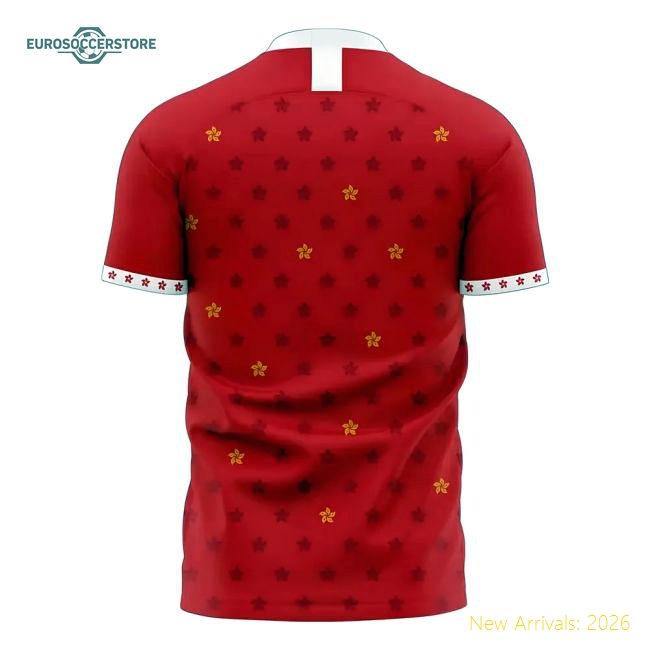 Football Team Hong Kong Elegant Womens Jersey Dri-fit Lightweight